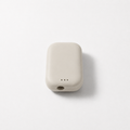 Portable UV toothbrush sanitizer (Cream Ivory)